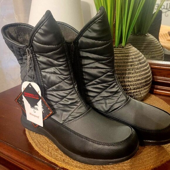 NWT Womens Totes Waterproof Insulated Thermolite Boots Sz 10 - Picture 1 of 10